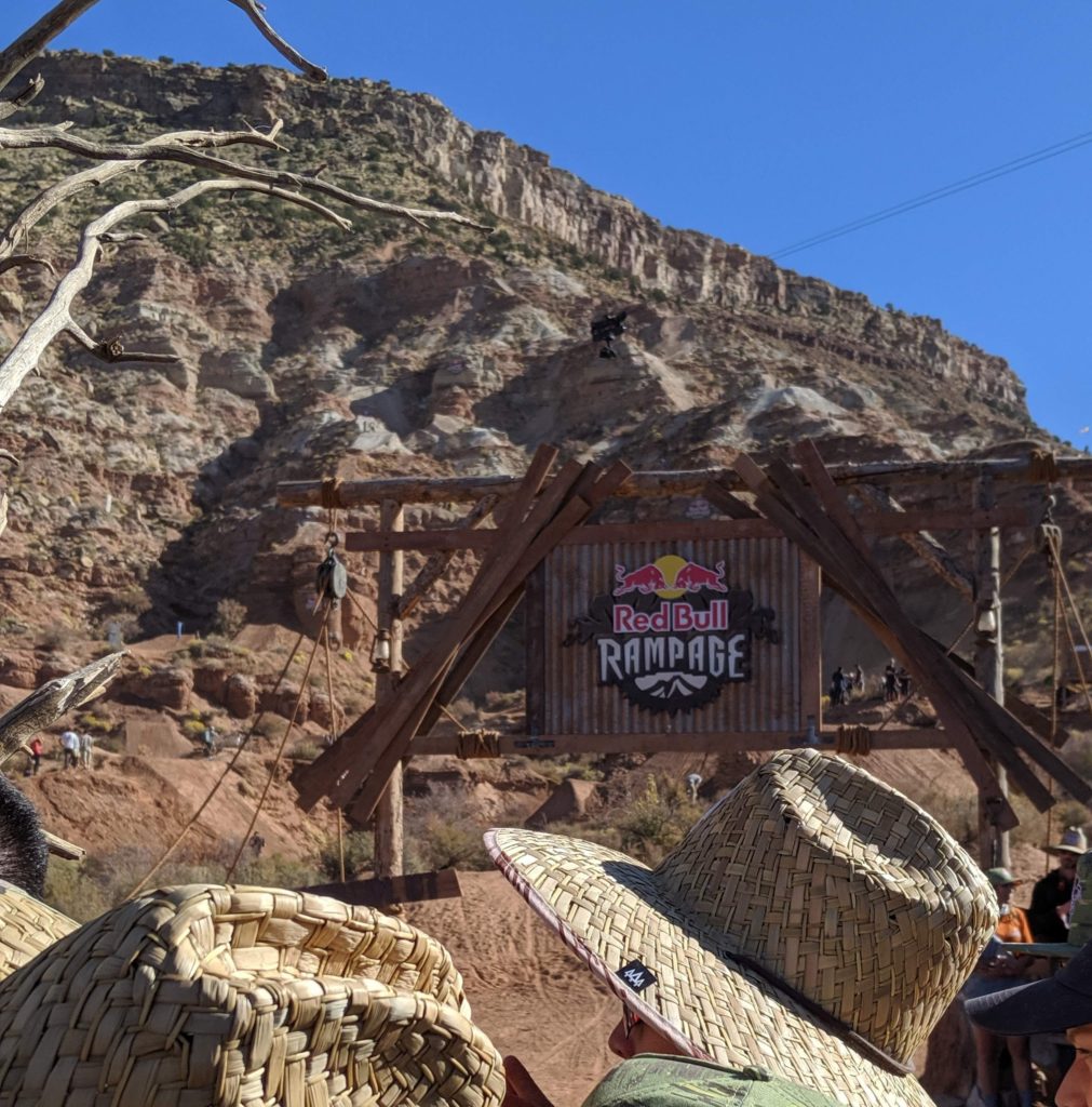 Red Bull Rampage sign