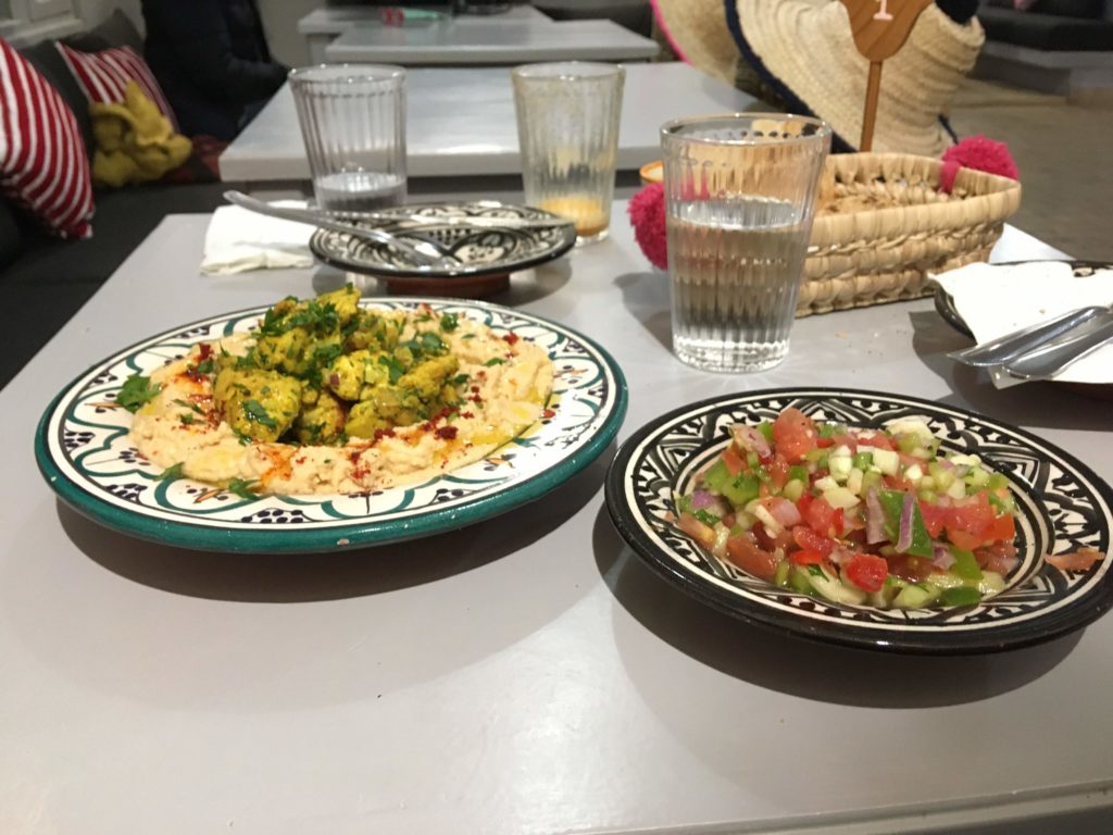 Moroccan dishes