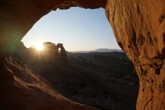 Sunrise in Arches National Park